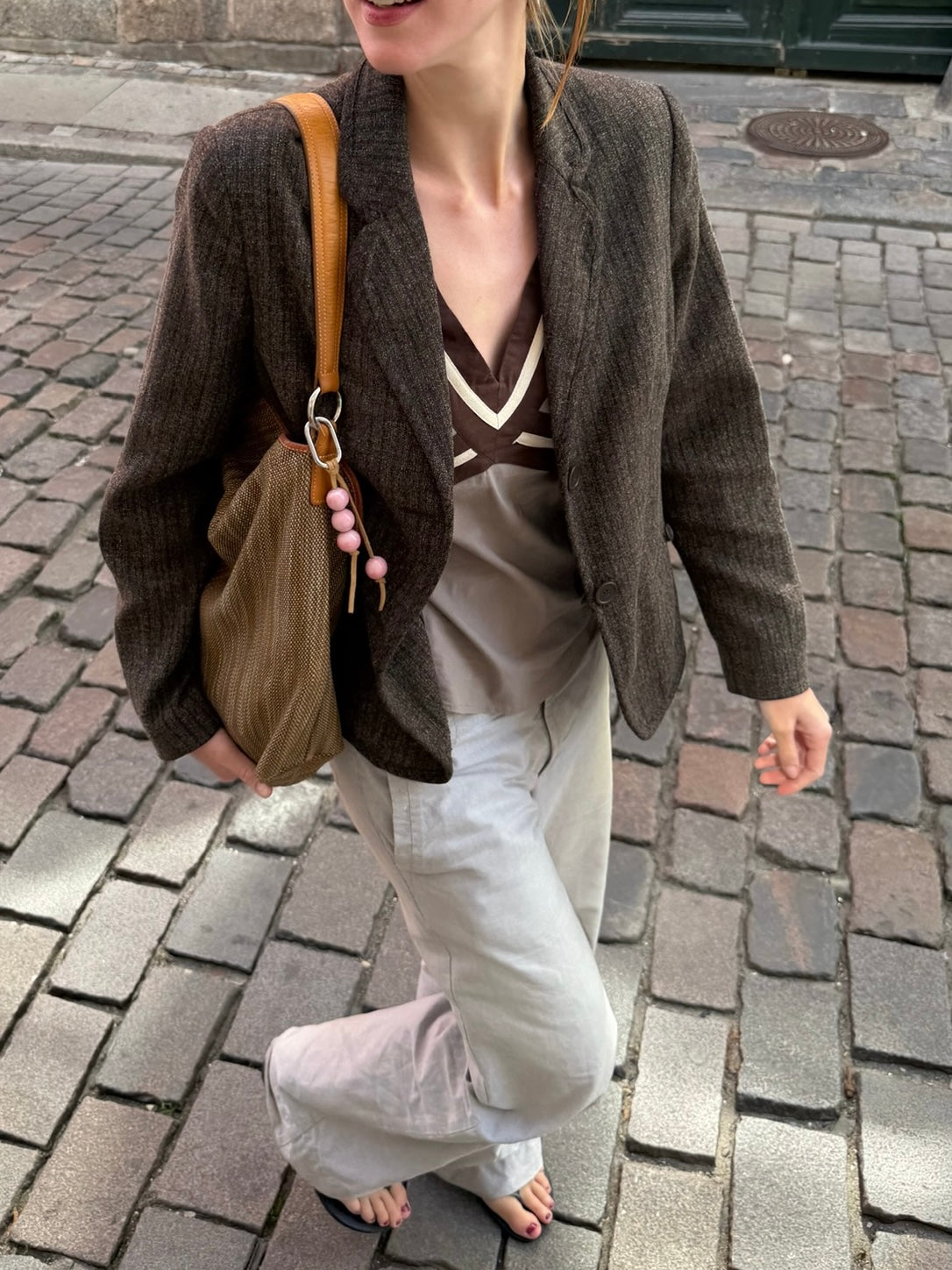 bubblegum beige charm